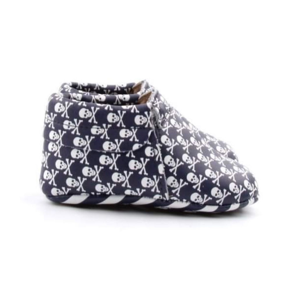 Babalus baby/ toddler skull moccasins